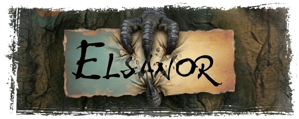 Elsanor logo held by a rooster's claw